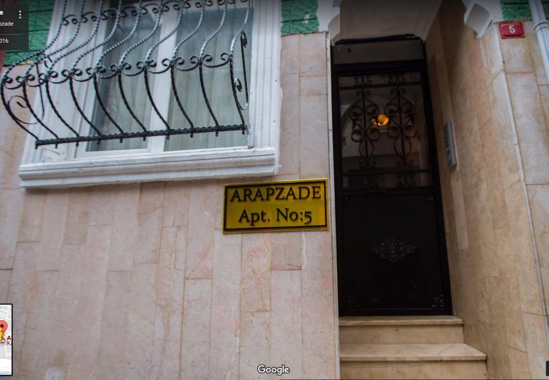Arapzade Apart Otel Estambul Exterior foto
